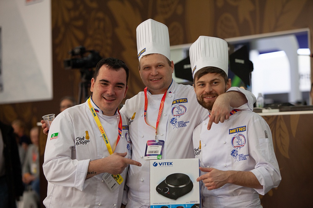 Всероссийский открытый кулинарный чемпионат Chef a la Russe