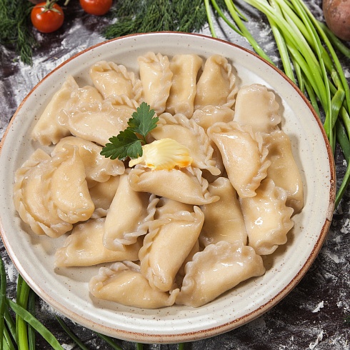 Вареники с рубцом