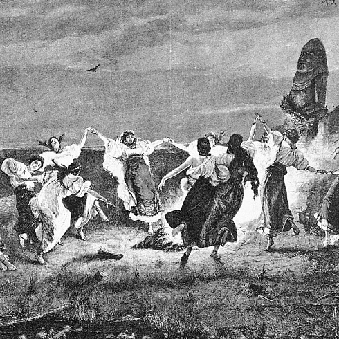 Павел Сведомский. Праздник весны у древних славян (1895)