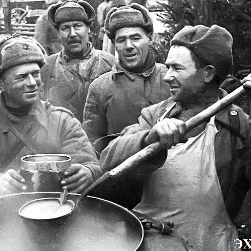 Накормить на линии огня