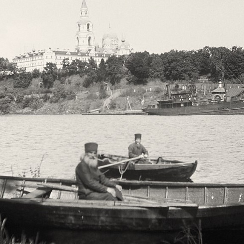Фото монахов и видов Валаамского монастыря Einar Erici (1930-е годы)