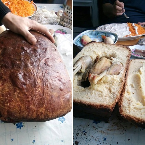 Пшеничный курник. Фото Татьяны Мякушиной