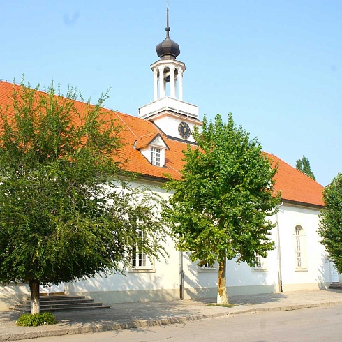 Кирха – самое старое сегодня строение Сарепты (фото авторов)