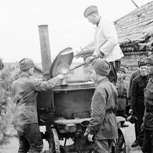 Фронтовые кухни Великой Отечественной войны