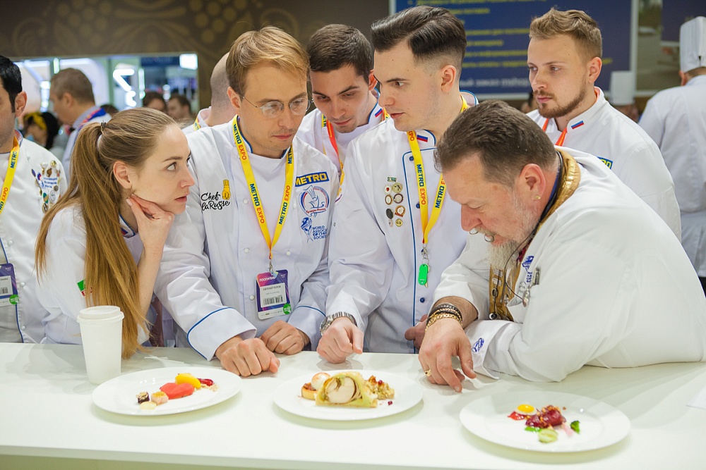 Всероссийский открытый кулинарный чемпионат Chef a la Russe